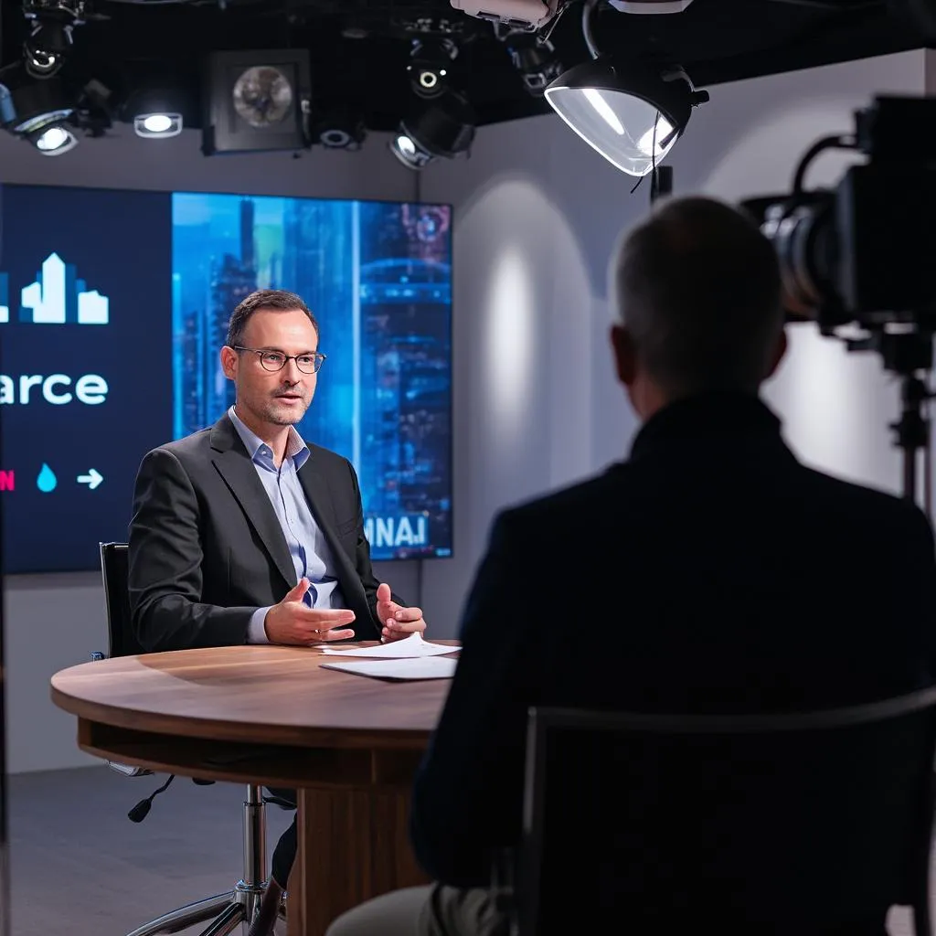 CEO de FinAI France en una entrevista